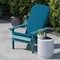Flash Furniture 2PK Teal High Back Adirondack Chair Cushions JJ-CSN14501-TL-2-GG - alternate 8